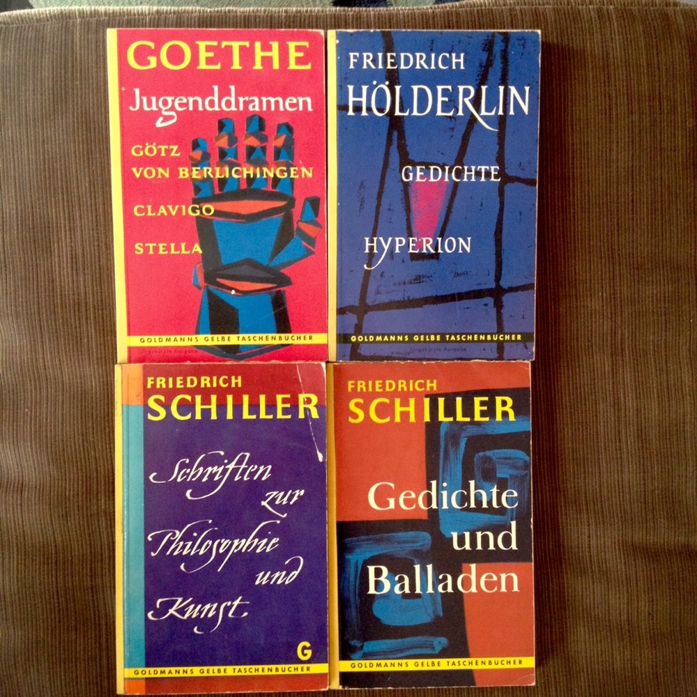 Vintage German Lit Book Bundle